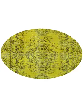 Gul Persien Persisk vintage matta 147 x 147 cm - view 2