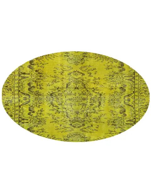 Gul Persien Persisk vintage matta 147 x 147 cm - view 2