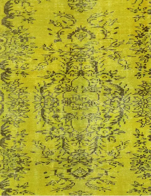Gul Persien Persisk vintage matta 200 x 147 cm - view 3