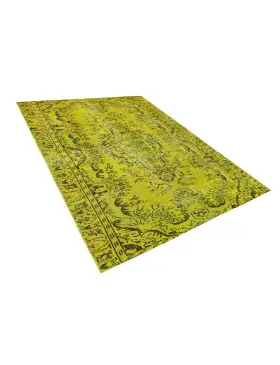 Gelb Persien Persischer Vintage Teppich 200 x 147 cm - view 2