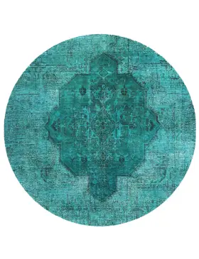 Turkos Persien Persisk vintage matta 184 x 184 cm