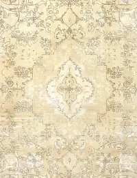 Beige Türkei Vintage Teppich 270 x 270 cm - view 3
