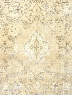 Beige Türkei Vintage Teppich 270 x 270 cm - view 3