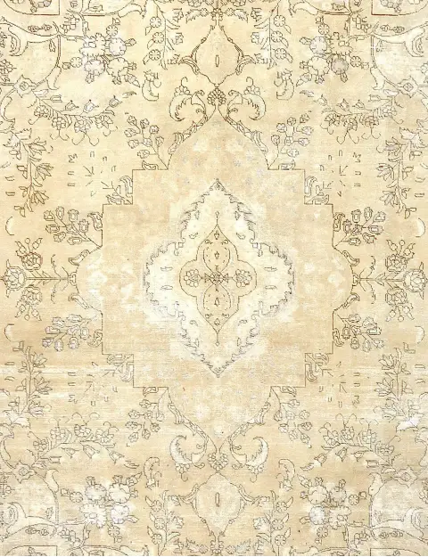 Beige Türkei Vintage Teppich 270 x 270 cm - view 3