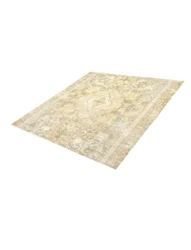 Beige Türkei Vintage Teppich 270 x 270 cm - view 1
