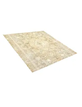 Beige Türkei Vintage Teppich 270 x 270 cm - view 2