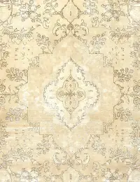 Beige Türkei Vintage Teppich 270 x 270 cm - view 3