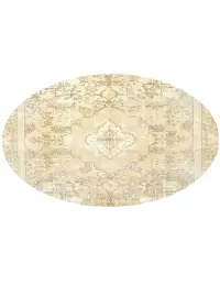 Beige Türkei Vintage Teppich 270 x 270 cm - view 1