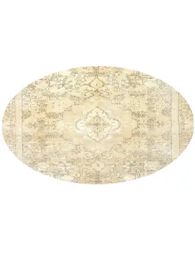 Beige Türkei Vintage Teppich 270 x 270 cm - view 1