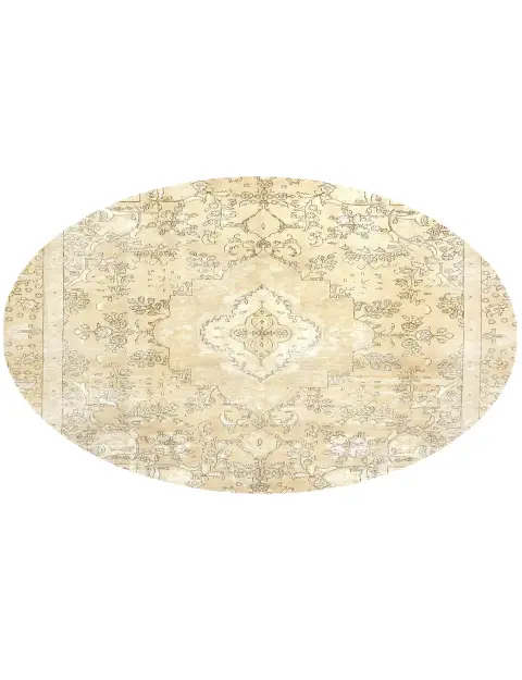 Beige Turkki vintage matot 270 x 270 cm - view 2