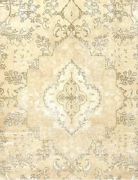 Beige Turkey Vintage Carpet 320 x 270 cm - view 3