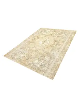 Beige Turkiet vintage matta 320 x 270 cm - view 1