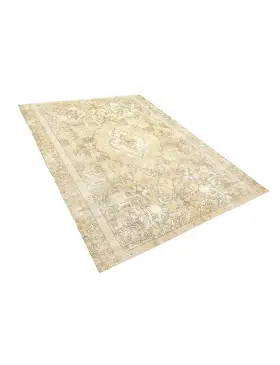 Beige Turkiet vintage matta 320 x 270 cm - view 2