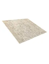 Grau Türkei Vintage Teppich 145 x 145 cm - view 2