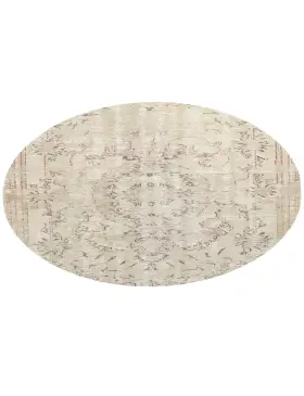 Grijs Turkije Vintage Tapijt 145 x 145 cm - view 1