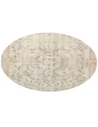 Grau Türkei Vintage Teppich 145 x 145 cm - view 2