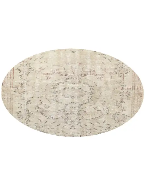 Grau Türkei Vintage Teppich 145 x 145 cm - view 2