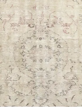 Grau Türkei Vintage Teppich 200 x 145 cm - view 3