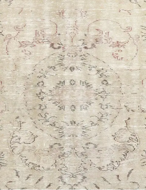 Grau Türkei Vintage Teppich 200 x 145 cm - view 3