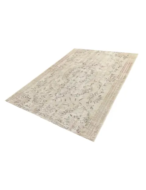 Grau Türkei Vintage Teppich 200 x 145 cm - view 1