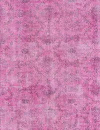 Rosa Türkei Vintage Teppich 167 x 167 cm - view 3