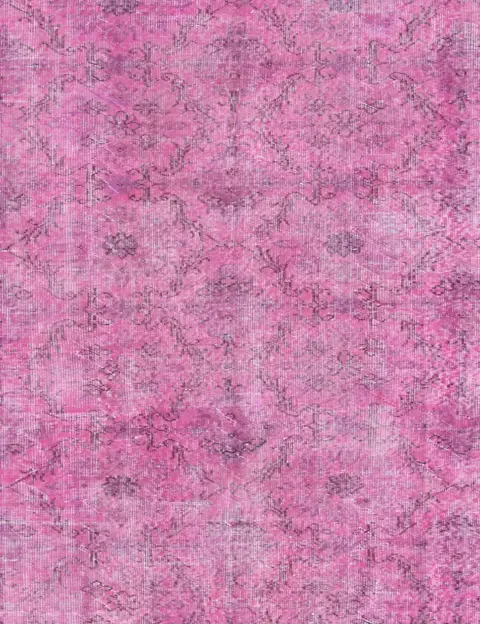 Rosa Türkei Vintage Teppich 167 x 167 cm - view 3