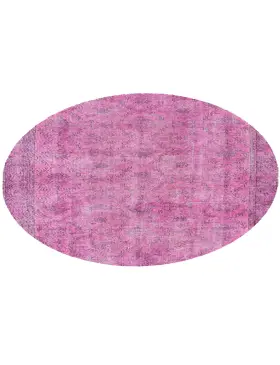 Rosa Turkiet vintage matta 167 x 167 cm - view 1