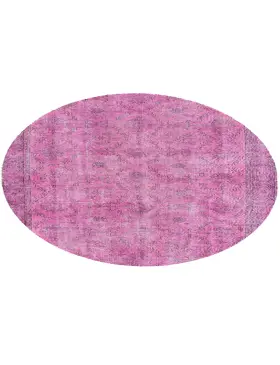 Rosa Turkiet vintage matta 167 x 167 cm - view 2