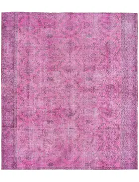Rosa Turkiet vintage matta 240 x 167 cm