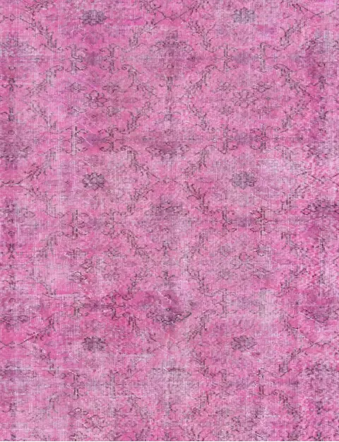 Rosa Türkei Vintage Teppich 240 x 167 cm - view 3