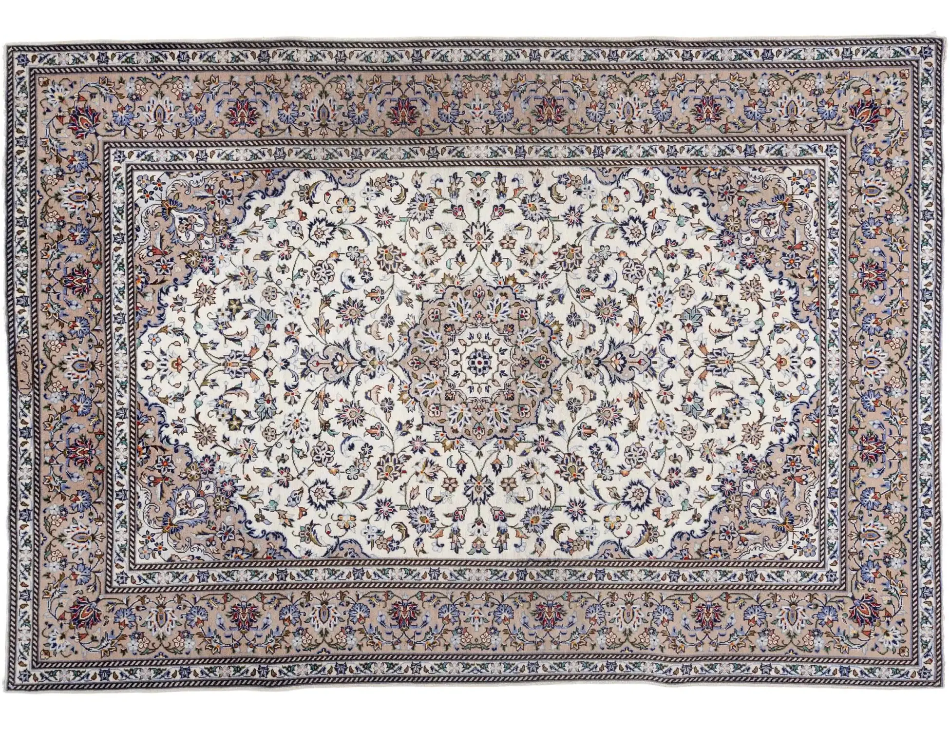 Beige Persia Ardakan Patina 287 x 193 cm - Ainutlaatuinen käsintehty matto