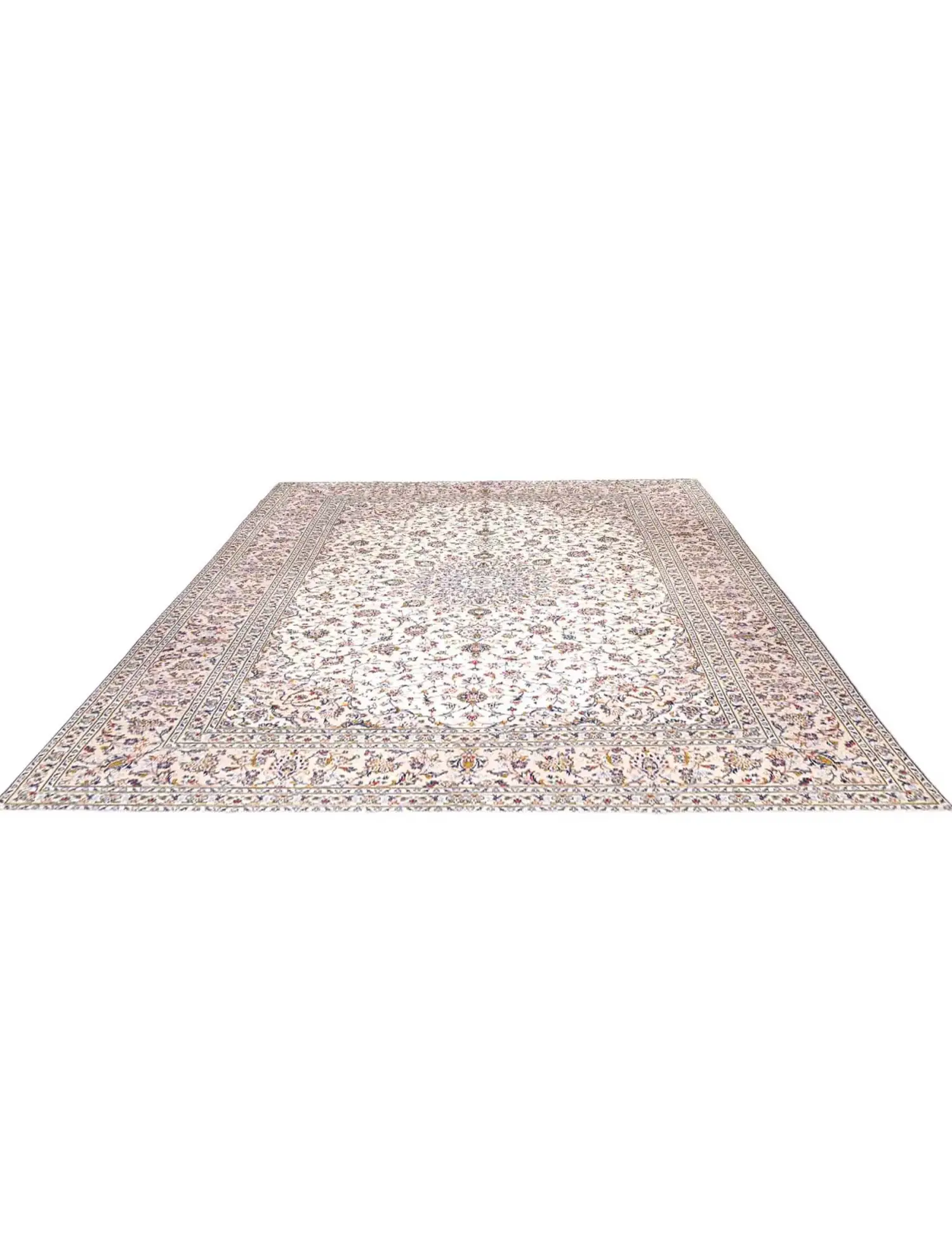 Beige Persia Ardakan Patina 393 x 285 cm - Unique Handmade Carpet