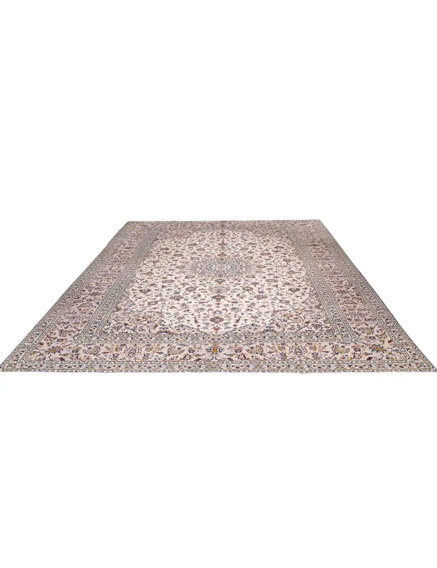 Beige Persia Ardakan Patina 393 x 285 cm - Unique Handmade Carpet