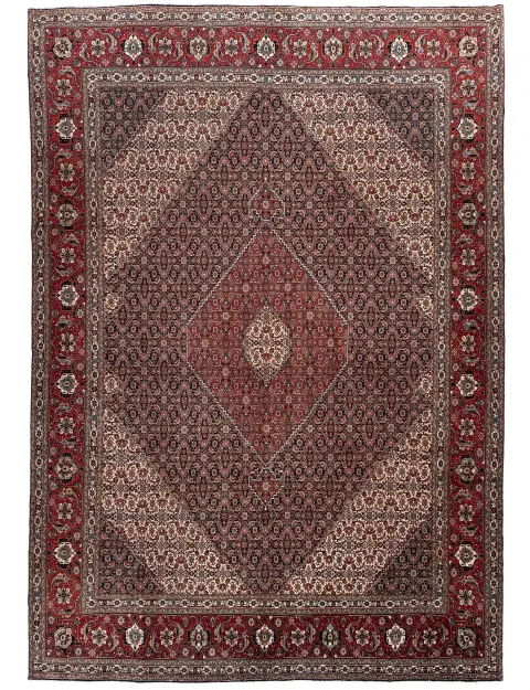 Blå Persia Tabriz Patina 396 x 296 cm