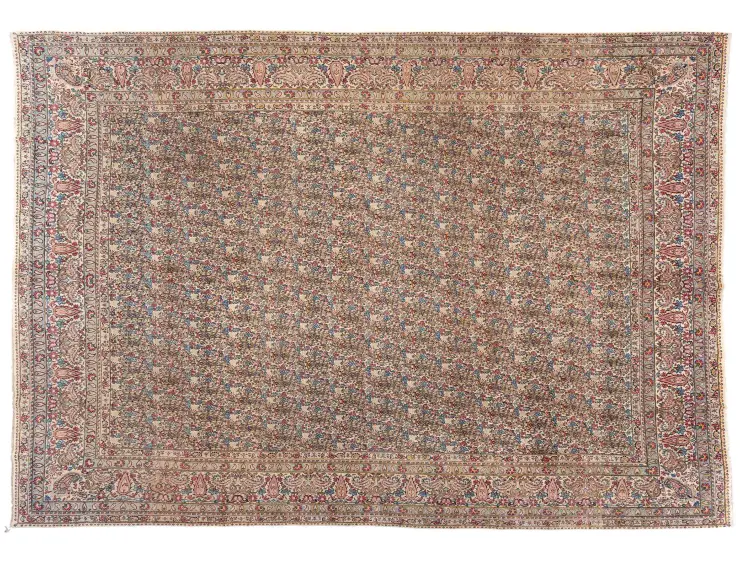 Braun Persien Kerman Patina 389 x 290 cm