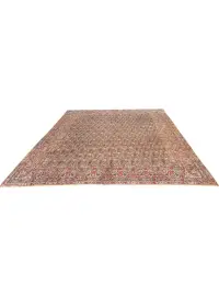 Braun Persien Kerman Patina 389 x 290 cm - view 1