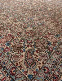 Braun Persien Kerman Patina 389 x 290 cm - view 3