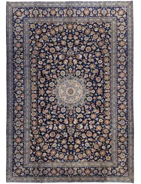 Blau Persien Ardakan Patina 401 x 296 cm