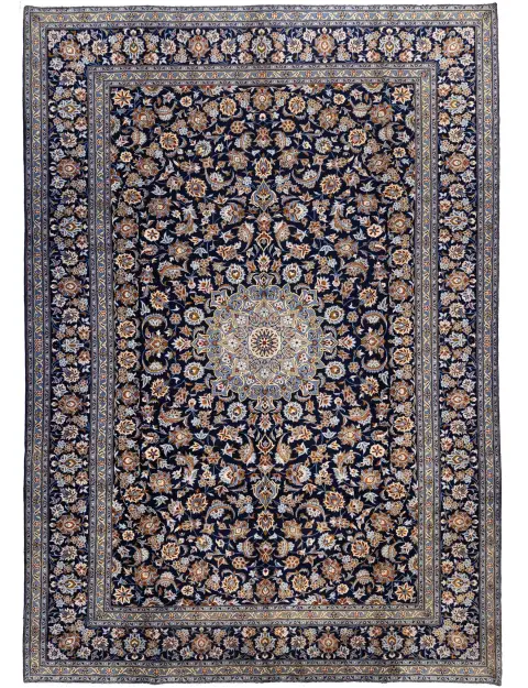 Azul Persia Ardakan Patina 401 x 296 cm