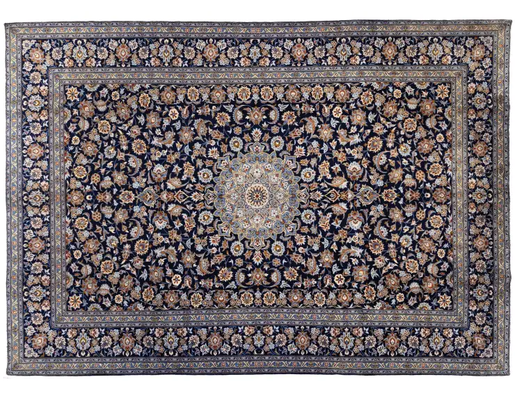 Bleu Persan Ardakan Patina 401 x 296 cm