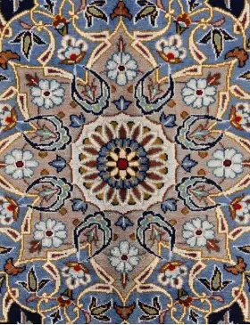 Blau Persien Ardakan Patina 401 x 296 cm - view 4