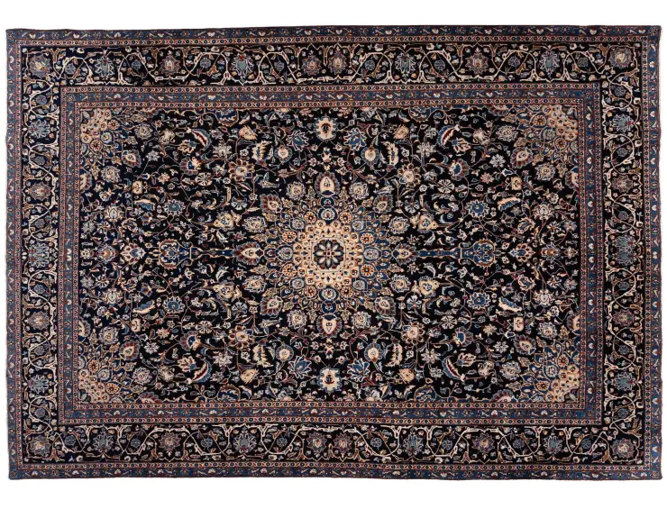 Sininen Persia Kashmar Patina 372 x 286 cm