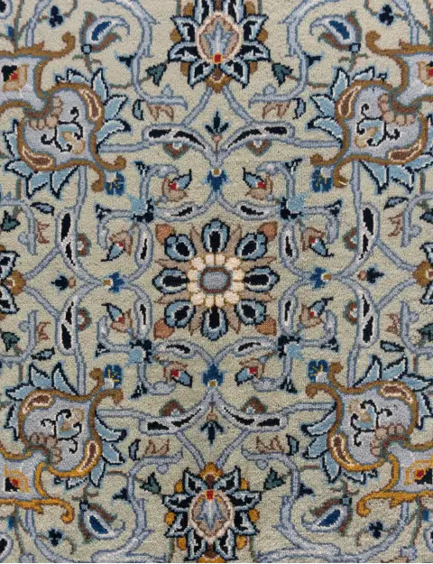 Grønn Persia Kashan Patina 415 x 300 cm - view 4