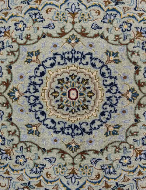 Grønn Persia Kashan Patina 394 x 292 cm - view 4