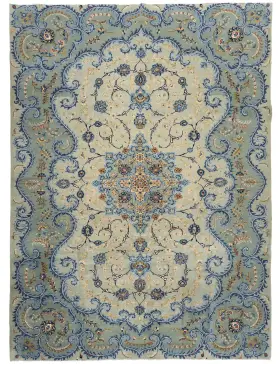 Verde Persiano Kashan Patina 340 x 245 cm
