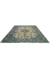 Vert Persan Kashan Patina 340 x 245 cm - view 2