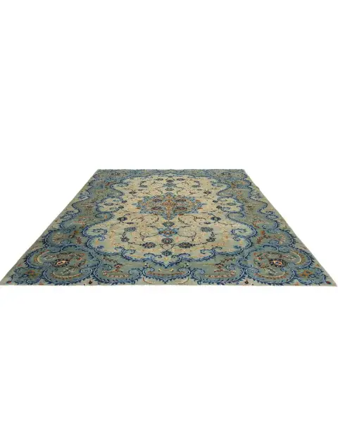 Grønn Persia Kashan Patina 340 x 245 cm - view 2
