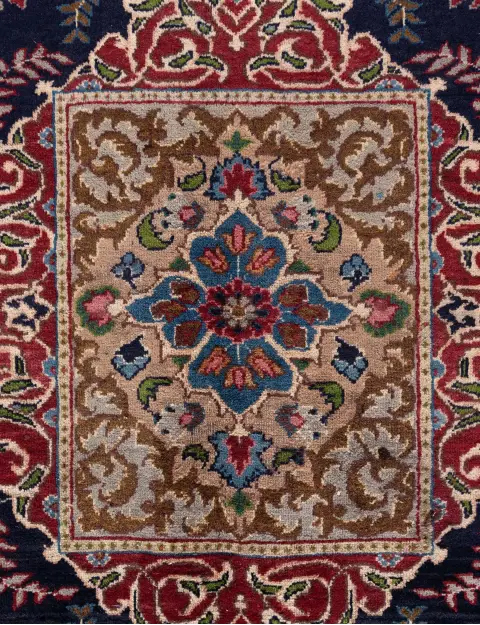 Blå Persia Khorasan Patina 283 x 243 cm - view 4
