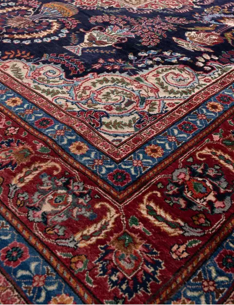 Blå Persia Khorasan Patina 283 x 243 cm - view 3