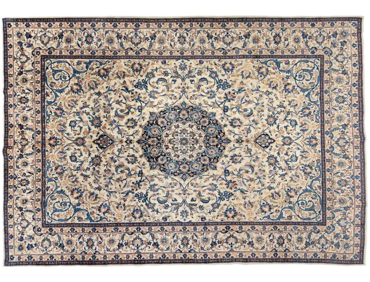 Beige Persan Kashmar Patina 385 x 298 cm